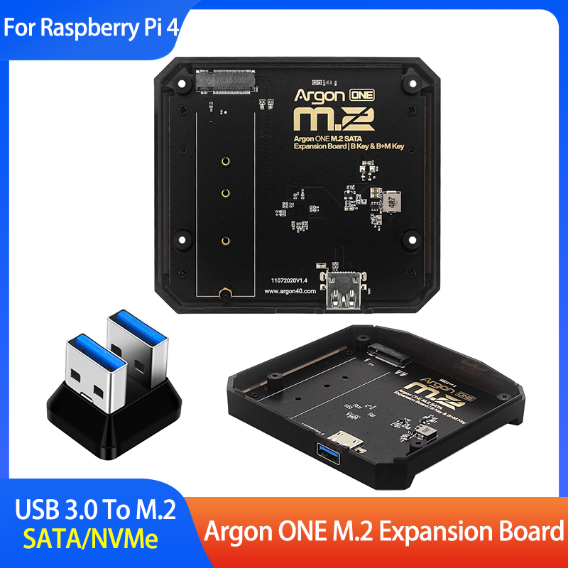 Argon One V3 M.2 Nvme Case - Плата расширения Argon ONE M.2 USB