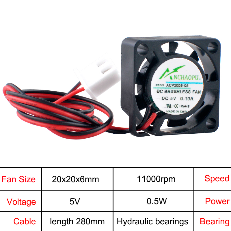 Вентилятор ANCHAOPU ACP2006 20 – обзор и цена Raspberry Pi Water Cooling Kit