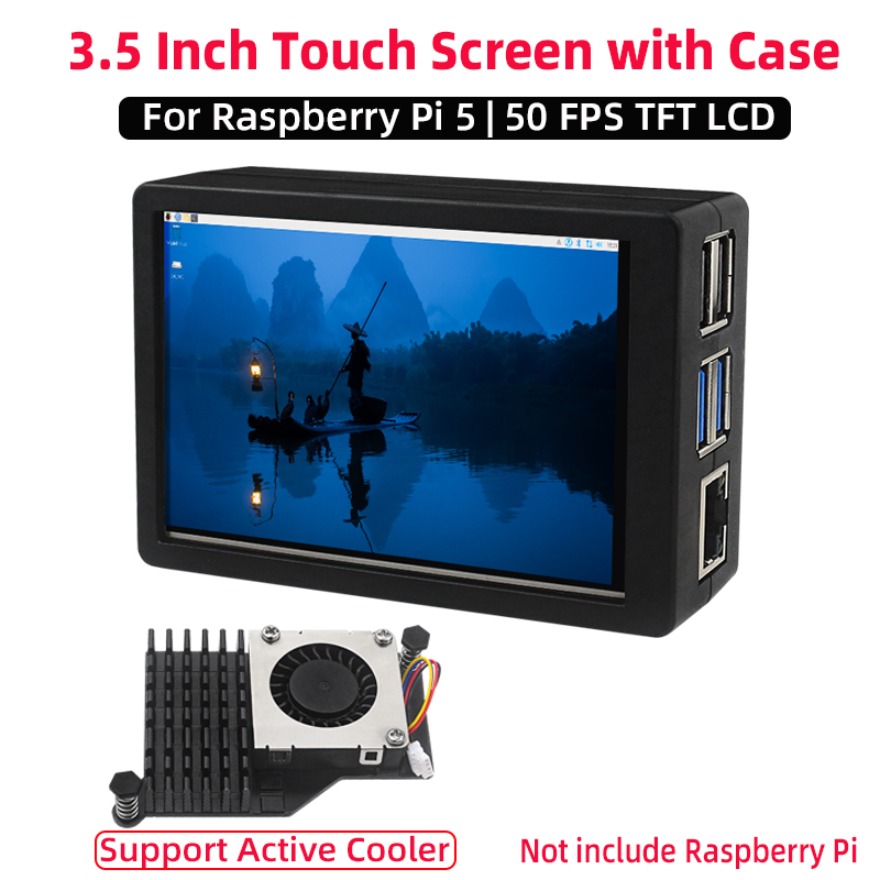 3,5-дюймовый сенсорный экран,  – обзор и цена Argon One V3 M.2 Nvme Case