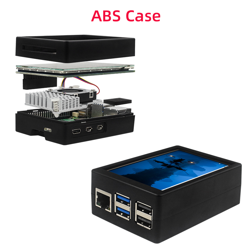 3,5-дюймовый сенсорный экран,  – обзор и цена Argon One V3 M.2 Nvme Case