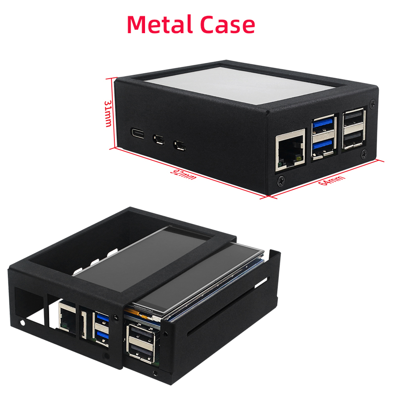 3,5-дюймовый сенсорный экран,  – обзор и цена Argon One V3 M.2 Nvme Case